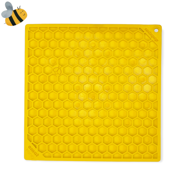 TAPIS DE LÉCHAGE  SODAPUP - MOTIF NID D'ABEILLE