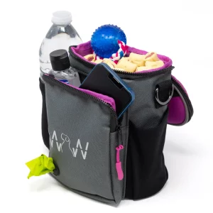 Pochette Wolf in Winter - Rose