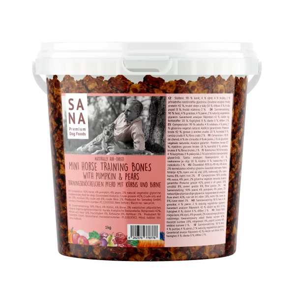 Friandises de cheval  potiron et poire -SANA – Image 2