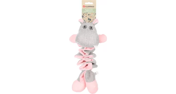 Jouet Chiot Filsy Hippopothame rose Flamingo – Image 4