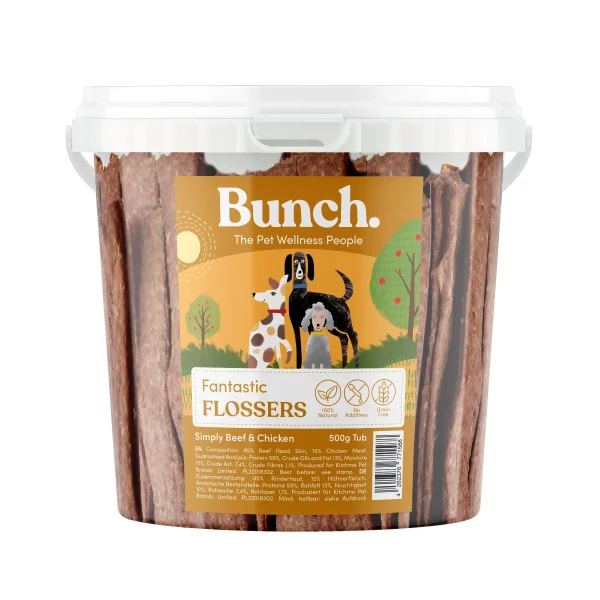 Fantastic de mastication détartrant  Poulet  BUNCH 500 gr