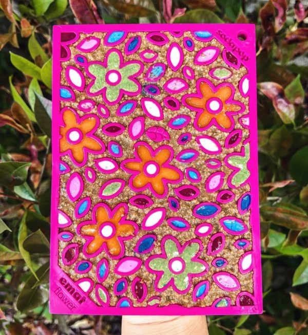 TAPIS DE LÉCHAGE SODAPUP - fleur – Image 4