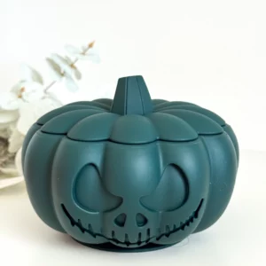 Citrouille  de Hallowenn vert noir