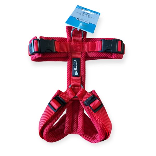 Harnais MESH Y CONFORT - Petlando ROUGE – Image 6