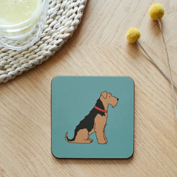Sous verre Terrier gallois/Airedale/Lakeland