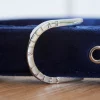 Collier pour chien - Navy Velvet – Image 3