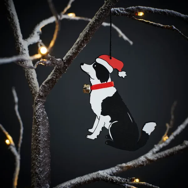 Décoration de Nöel - Border collie – Image 3