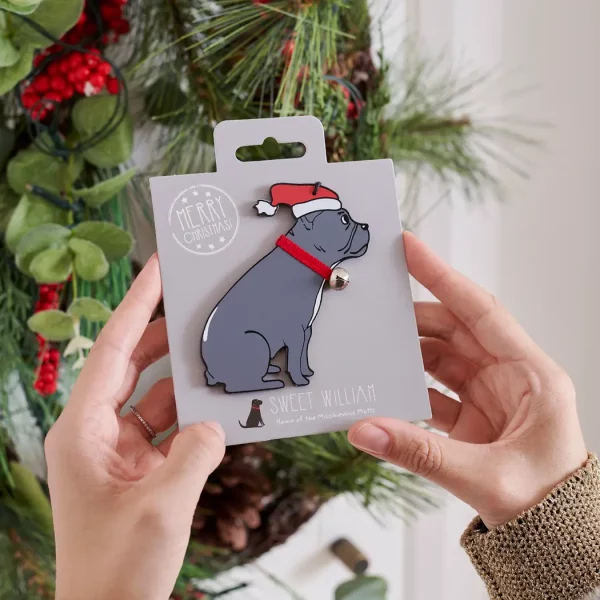 Décoration de Nöel - Bouldogue français