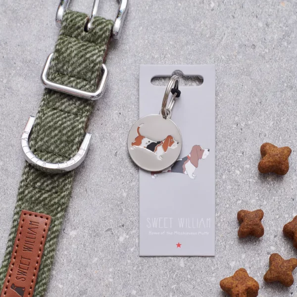Médaille pour collier Basset Hound – Image 2