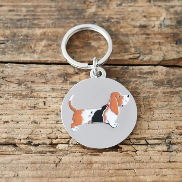 Médaille pour collier Basset Hound