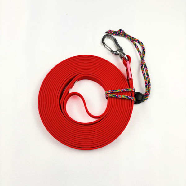 Longe Hexa 5 m /16 mm Mousqueton alu Rouge