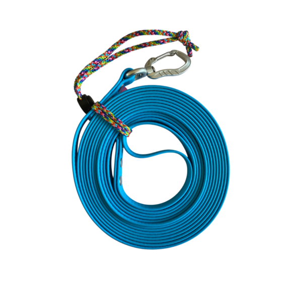 Longe Hexa 5 m /16 mm Mousqueton alu Bleu