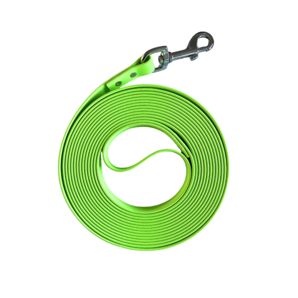 Longe 5 mètres BioThane 16 mm Vert pomme