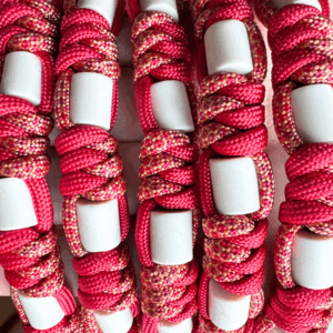Collier Em Rouge Framboise