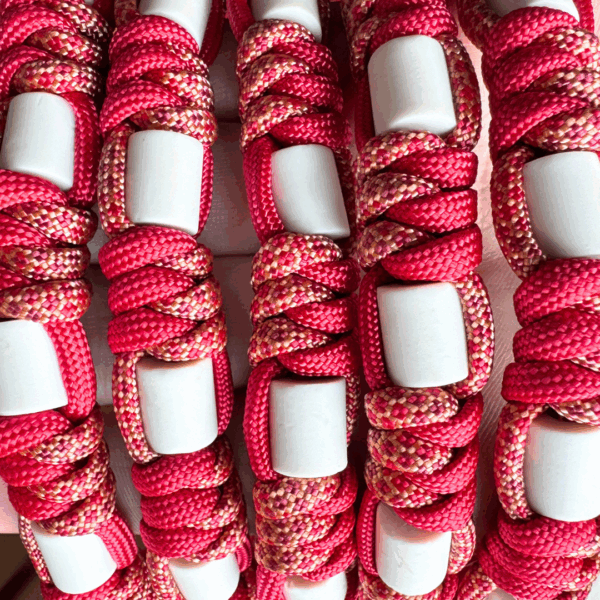 Collier Em Rouge Framboise