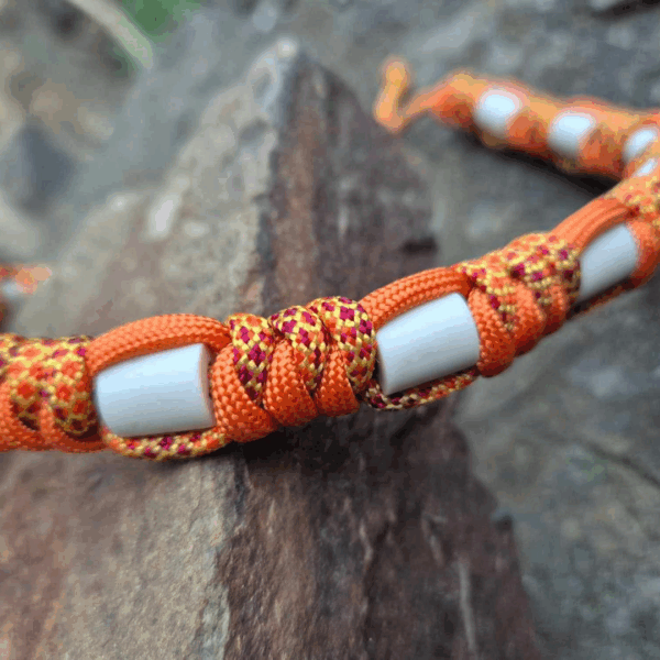 Collier Em Orange – Image 2