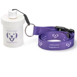 Doggypumper avec bandoulière Mauve