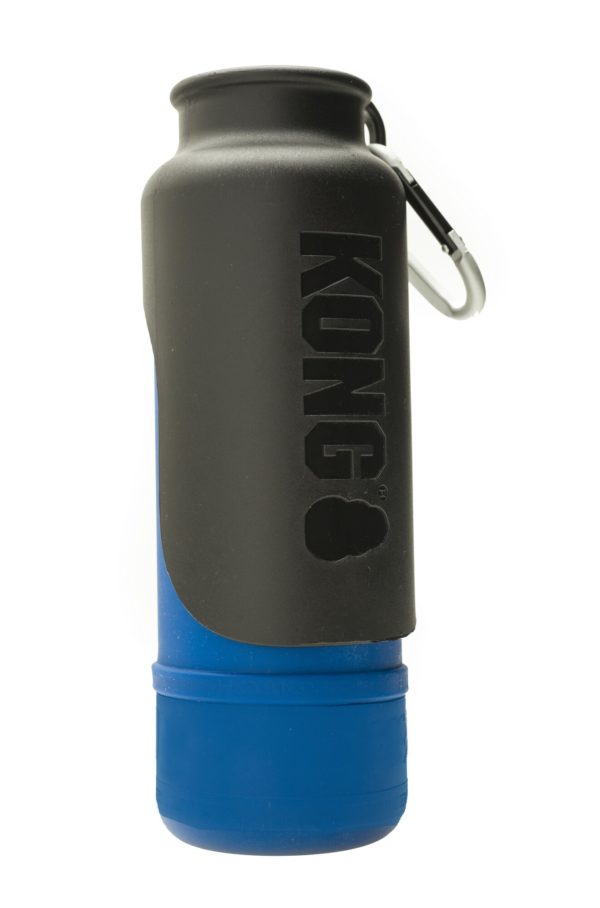 Bouteille d'eau isolée H2O - 700 Bleu  - Kong