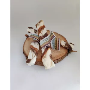 Tresse Rawhide Oesophage de bœuf tressé 21 cm  Carnilicious