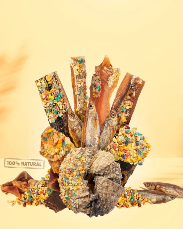 Candy Crush Pack - Viandes et poissons séchés avec dogfetti Beijinhos Cooka's Cookies – Image 8