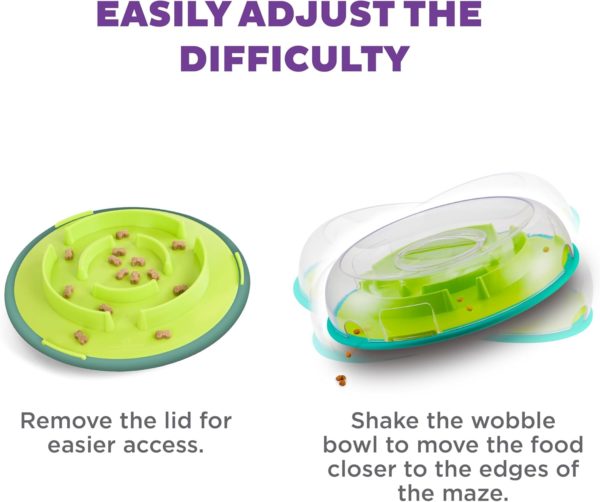 Nina Ottosson Wobble Bowl vert 30X30X9 CM – Image 5