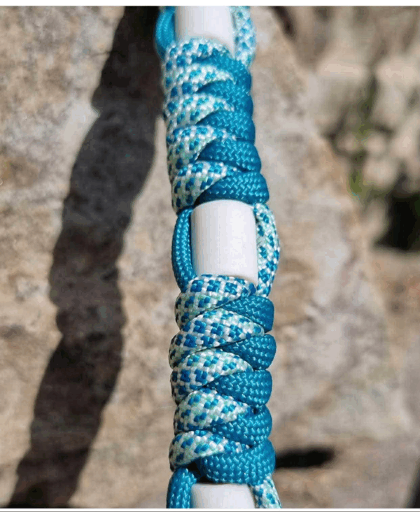 Collier Em bleu turquoise – Image 2