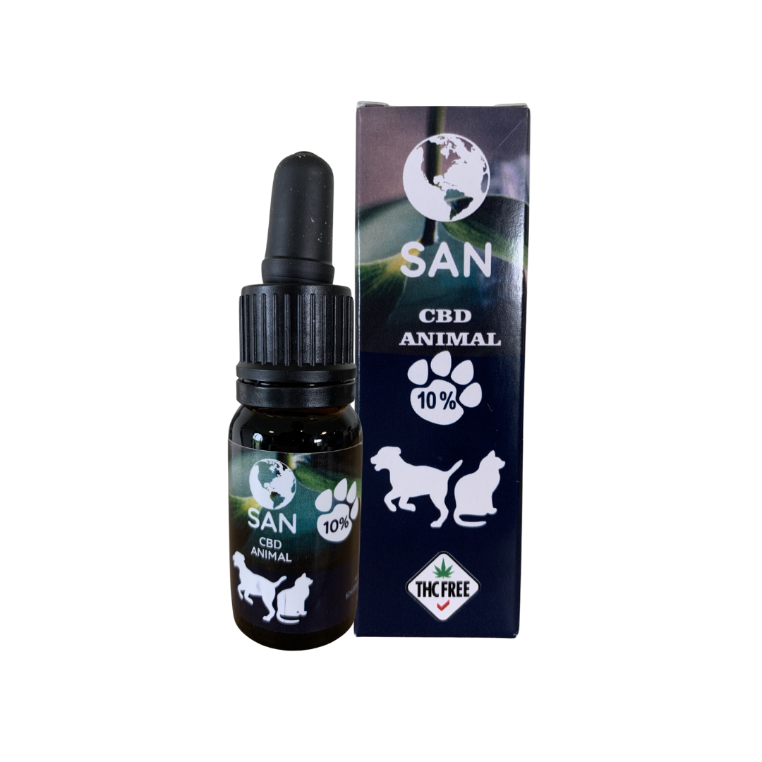 Huile de CBD Chien et Chat San 10%