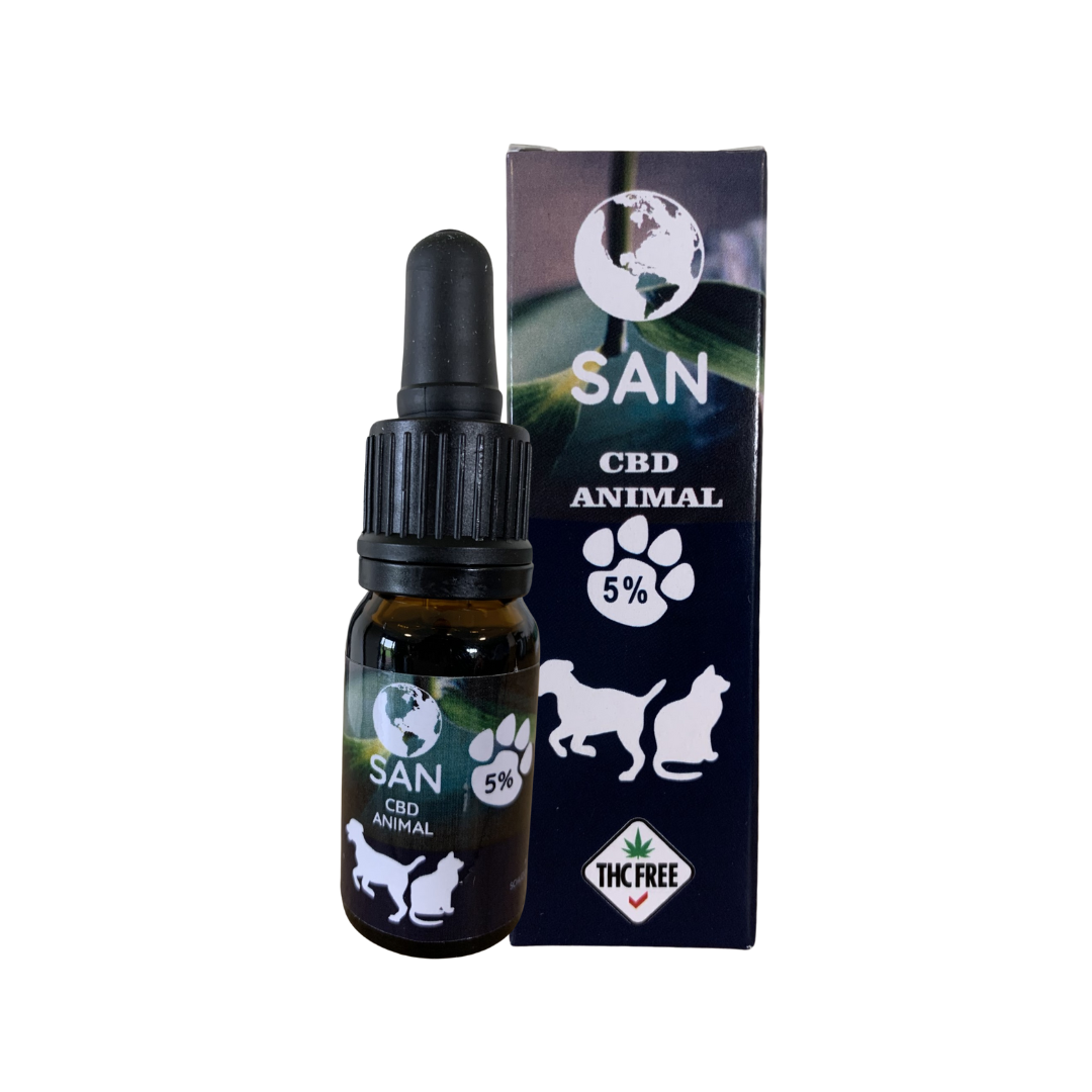 Huile de CBD Chien et Chat San 5%