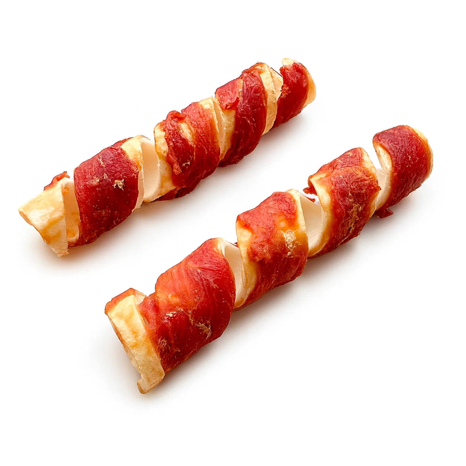 Twist de peau de boeuf au canard 500 gr Bunch