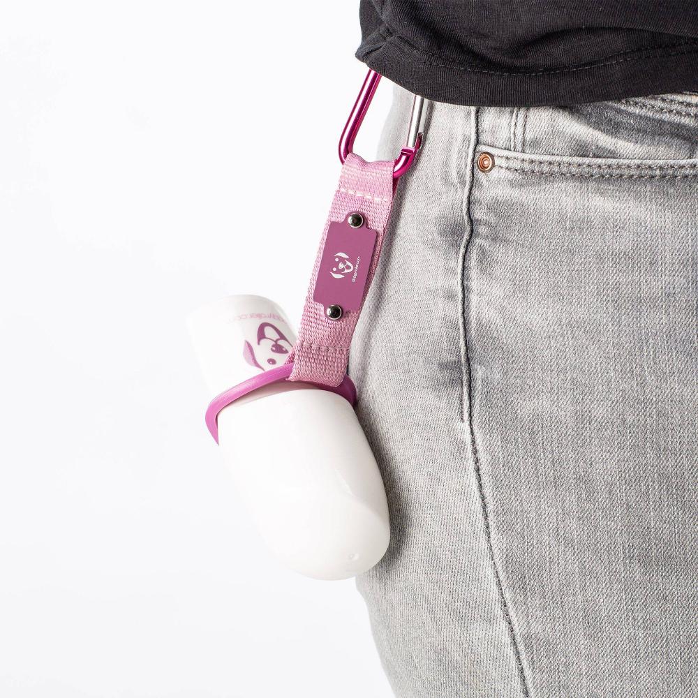 Doggypumper avec bandoulière Rose – Image 2