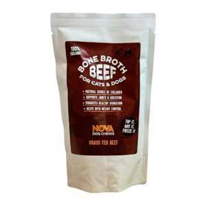 Bouillon d'os de boeuf  230 ml Nova dog