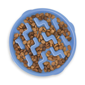 Gamelle Fun Feeder  d'occupation Outward Hound Fun Feeder Bleu