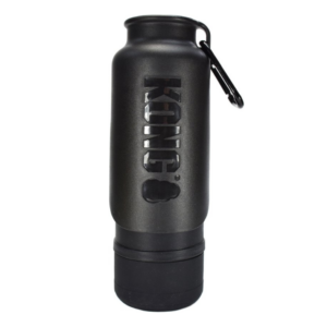 Gourde isolée H2O - 700 Noir  - Kong