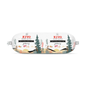 Kivo Boeuf et poulet  cuit à la vapeur  600 gr
