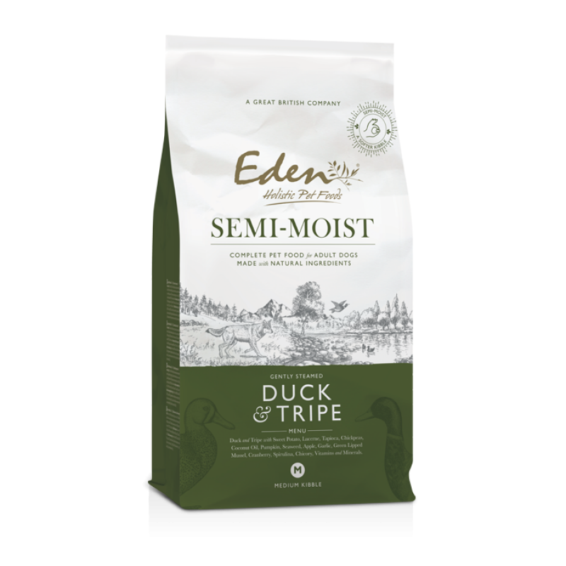 Eden Dog Semi- humide Canard & Tripe 10 kg